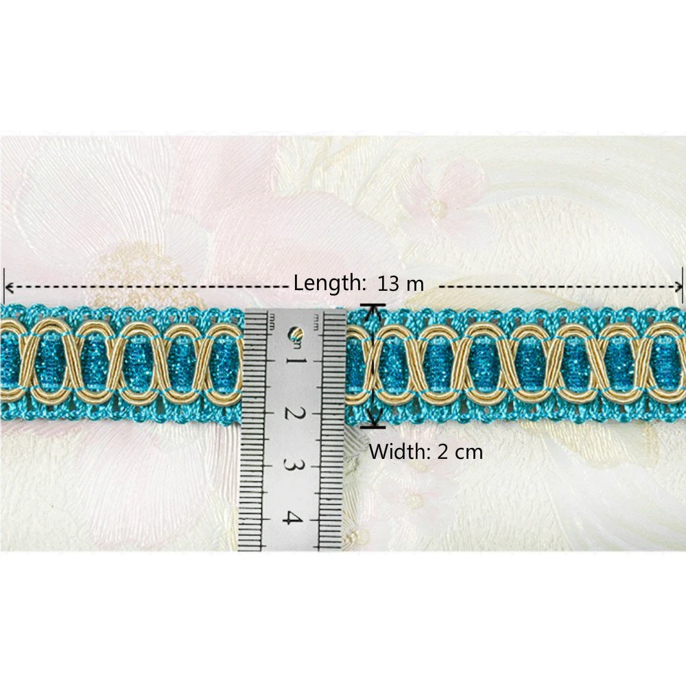 13 м/смещения ленточная завеса кружевная аксессуары-кисточки с бахромой DIY