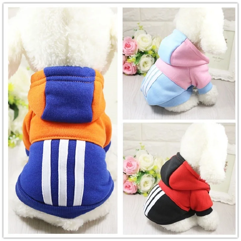 

Одежда для домашних животных, теплая зимняя толстовка, пальто, комбинезон, свитер, одежда, мягкое пальто для щенка, наряд для маленьких и сре...