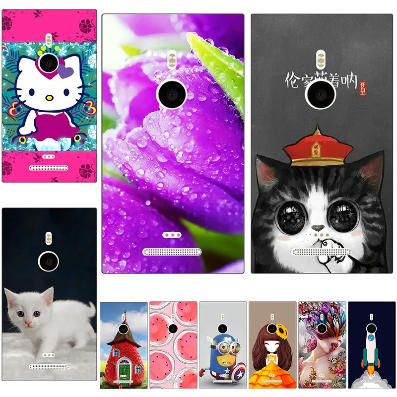 Fundas чехол для Nokia Lumia 930 Чехол красивый дизайн цветочные растения оригинальный