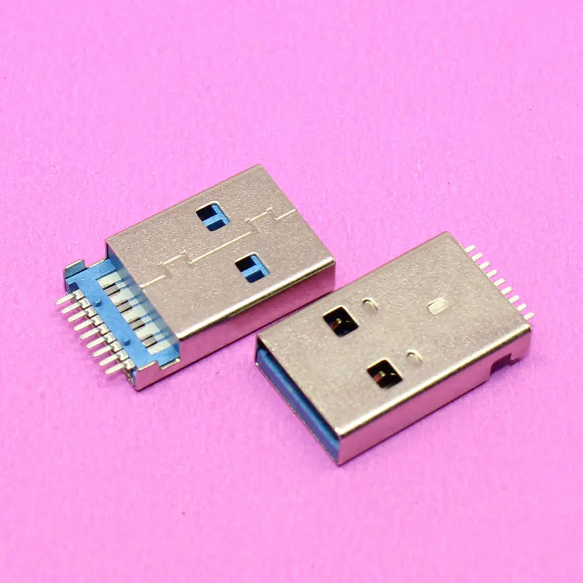 YuXi Новый Штекерный разъем USB 3 0 типа раковины 180 градусов SMT для U диска|male usb|usb male
