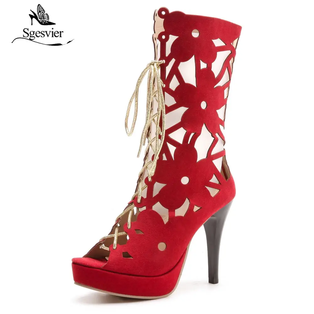 Женские босоножки-гладиаторы на шнуровке с вырезами и перекрестной шнуровкой