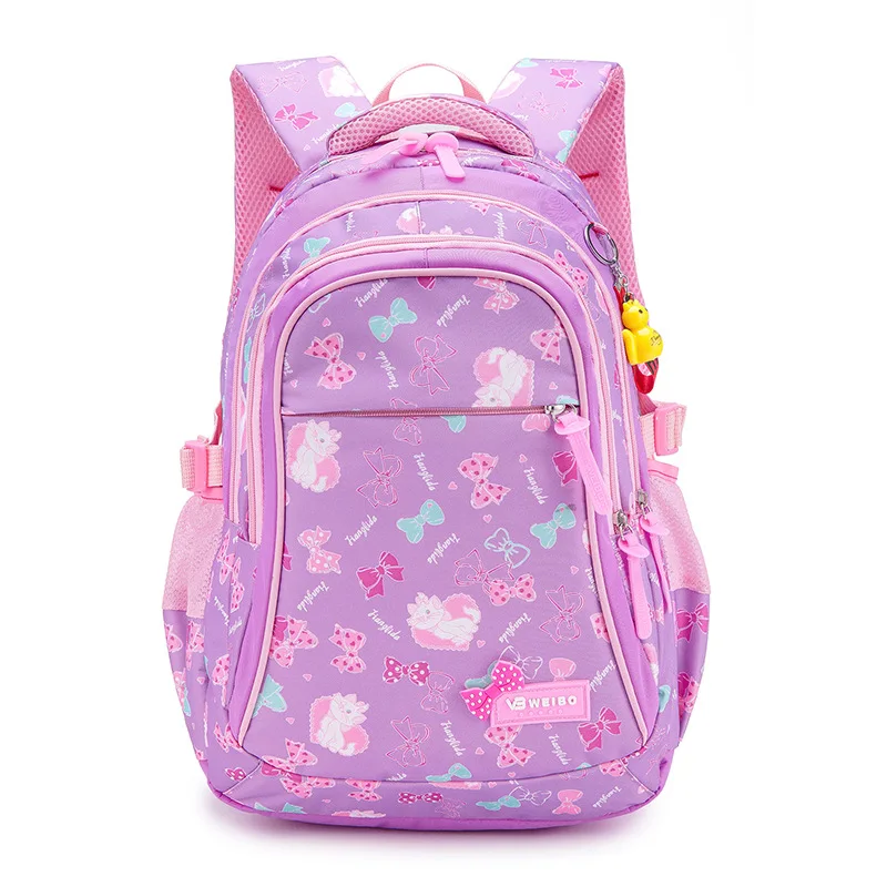 Детские школьные сумки для девочек новый рюкзак с цветочным принтом детская