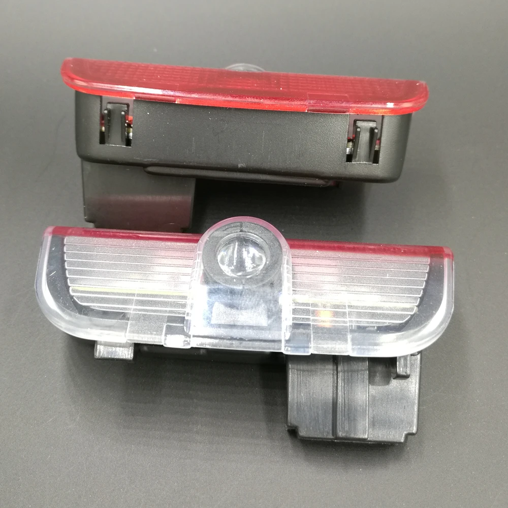 200 шт. LED дверь Предупреждение свет VW логотип проектор для VW Passat B6 B7 CC Гольф 6 7 Jetta MK5 MK6 Tiguan Scirocco с проводов