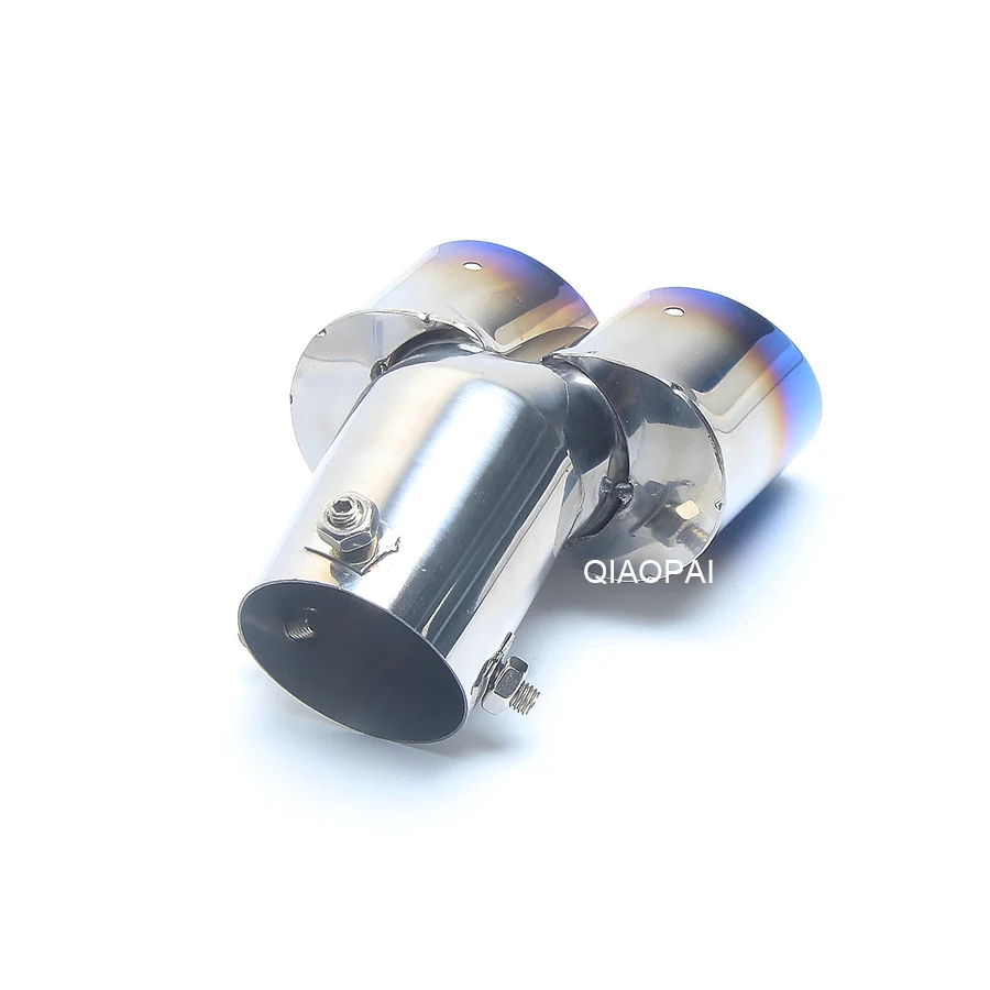 Модифицированный автомобильный глушитель выхлопной трубы из нержавеющей стали