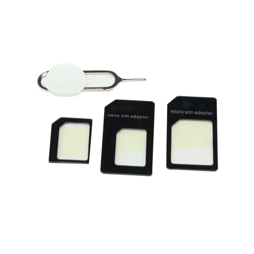

2017 new Convert Nano SIM Card to Micro Standard Adapter For iPhone 5 Sim restore card sets To Micro SIM Card/ Full SIM Card