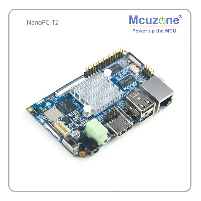 FriendlyELEC NanoPC T2 бортовой WiFi и bluetooth четырехъядерный Cortex A9 Плата развития S5P4418