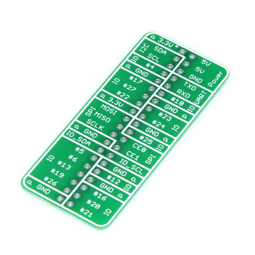 2 шт./лот GPIO справочная карта V1.0.0 для Raspberry Pi Модель B +/Pi 2/Pi 3 | Электроника