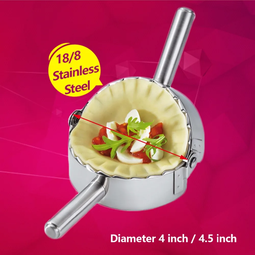 Нержавеющая сталь Равиоли Плесень клецки Mold Maker wrapper pierogie пирог щипцы тесто Пресс резак Кухня гаджеты