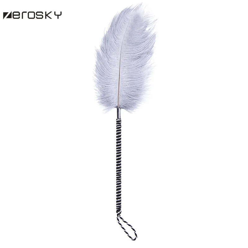 Zerosky Bird Feather Flirt Sex Toys for Couples Clit Tickler Spanking Sexy Whip Exotic For Adults Game | Красота и здоровье