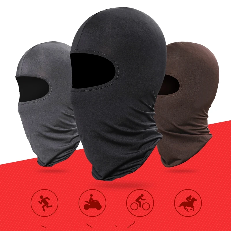 Новая Ветрозащитная Балаклава маска для лица и шеи головные уборы ниндзя унисекс