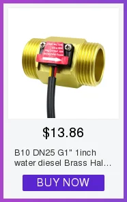 B6 DN20 G3/4 ''OD25.4mm Датчик потока воды Сенсор переключатель 1-30L/Минимальный расход измеритель влажности для промышленного Управление жидкости циркуляционный