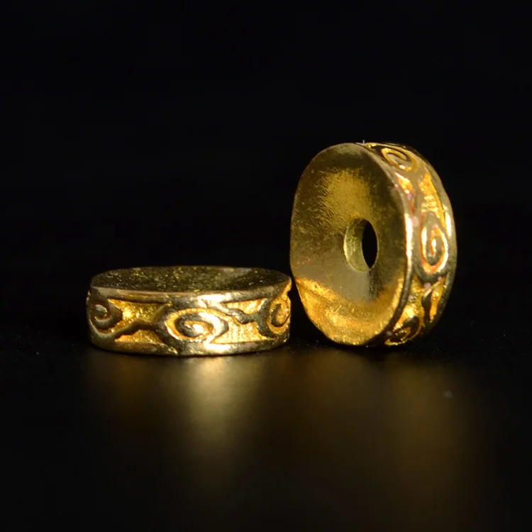 10 шт./лот фурнитура для изготовления ювелирных изделий из тибетского серебра