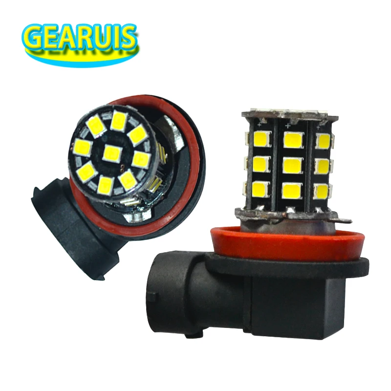 Высококачесветодиодный Светодиодная лампа H8 H9 H10 H11 33 SMD 2835 мА автомобильная