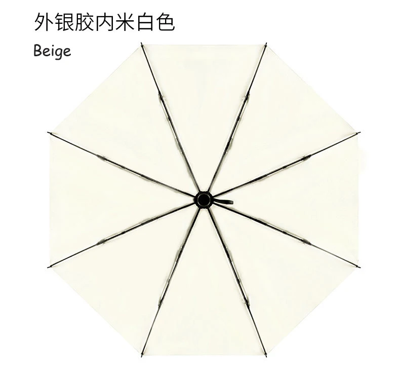 Fashion Silver Reflective Umbrella Rain Women Anti UV Windproof Folding Umbrellas Travel Business Umbrella Man parasol Paraguas зонт прозрачный