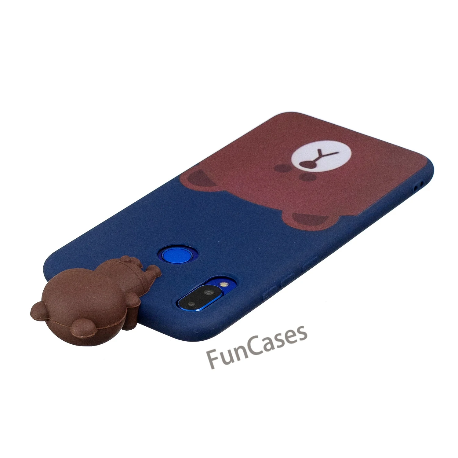 3D мультфильм кошка собака панда Мягкий силикон для huawei Nova 3i чехлы из силикона