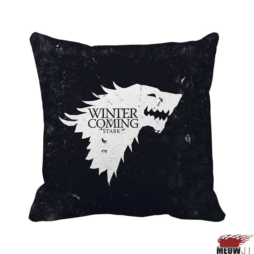 Зимняя Игра престолов многоразовый чехол для подушки Бесплатная доставка | Дом и
