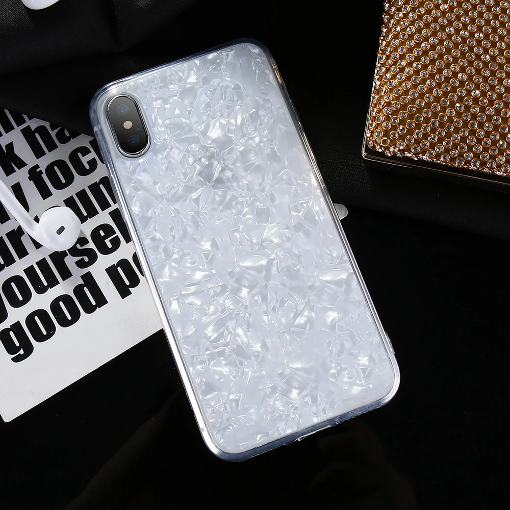 Kisscase чехол для iPhone X XS Мягкий силиконовый Глянцевая задняя панель Крышка Coque 6 6S Plus