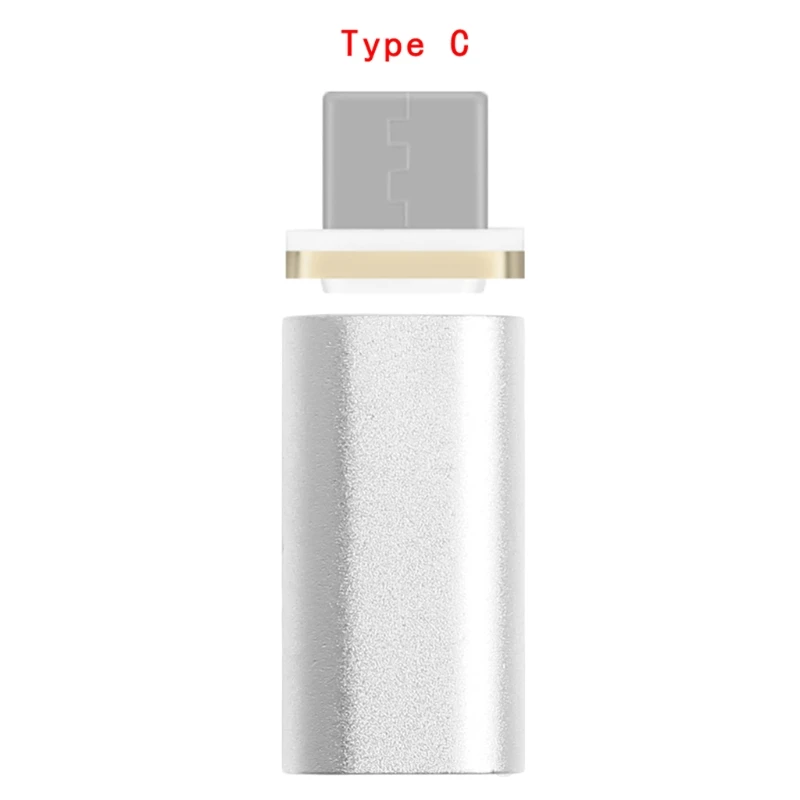 5 Магнитный 8Pin Lightning Женский usb type C Мужской адаптер для телефона Android - Цвет: 5