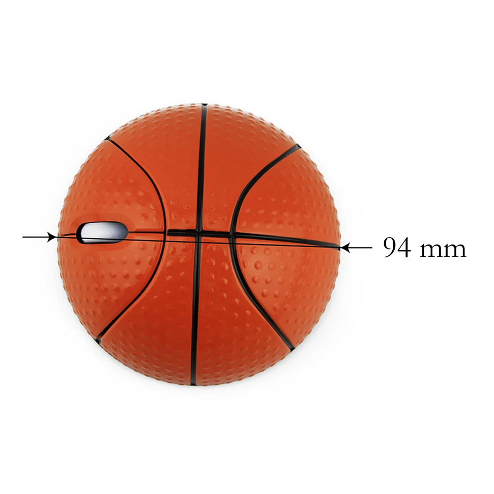 Беспроводная оптическая мини-мышь CHYI с Баскетбольным дизайном USB-мышь для дома и