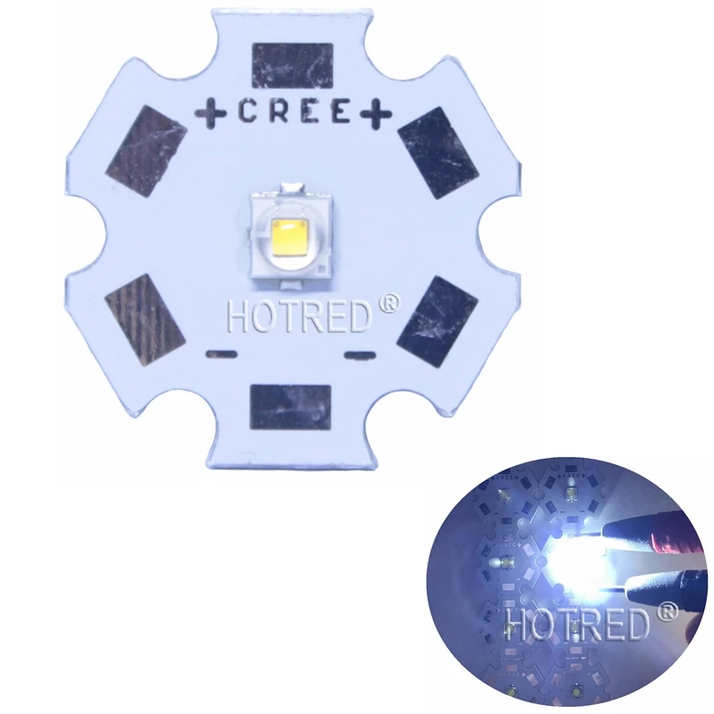 50 шт. Cree XLamp XPE2 XP-E2 R3 холодный белый теплый нейтральный красный зеленый синий 1 Вт-3