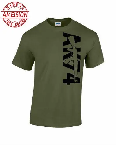 2019 горячая Распродажа модные AK-74 футболка винтовка пистолет Размеры S M L XL XL.2XL 3XL