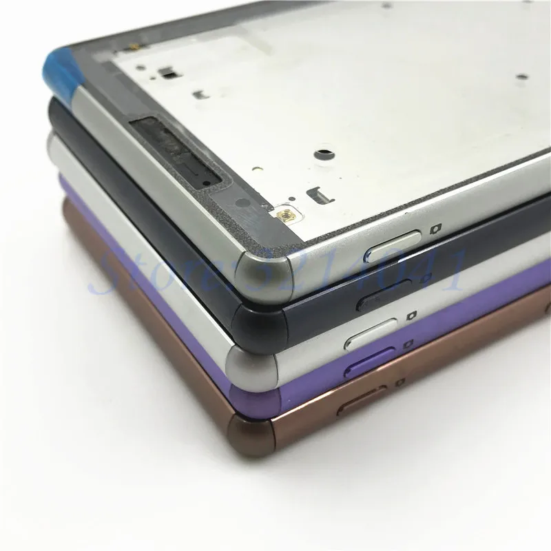 Для Sony Xperia Z3 L55 L55w D6603 D6653 корпус средняя рамка пластина ЖК Шасси с кнопкой питания