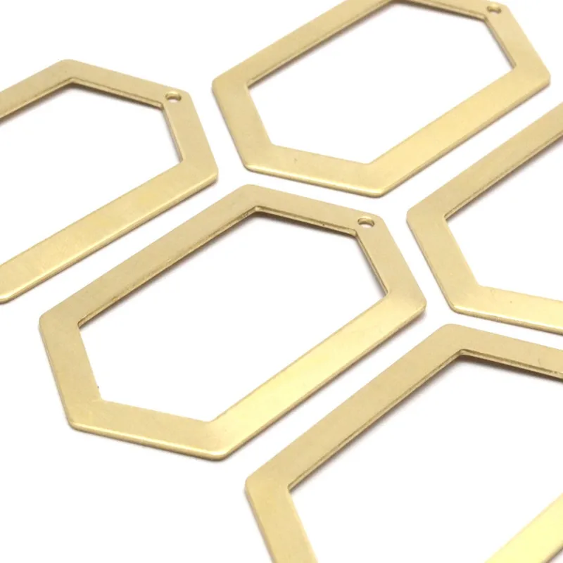 .. Сырье медный Шестигранник подвески. sz (54x32x0 80 мм) 4 выбор|hexagon charm|charm charmbrass charms |