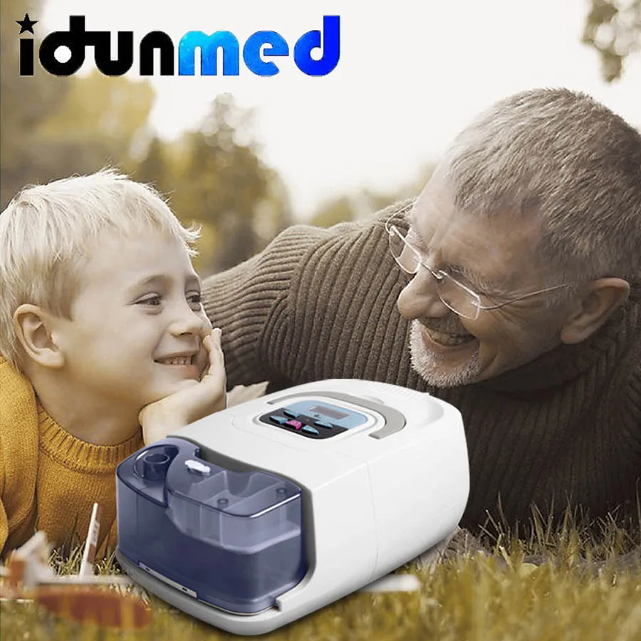 

BMC CPAP Ventilator Device With Airing Mask Humidifier Filter Hose SD Card Respirator Accessories For Anti Snoring Sleep Apnea