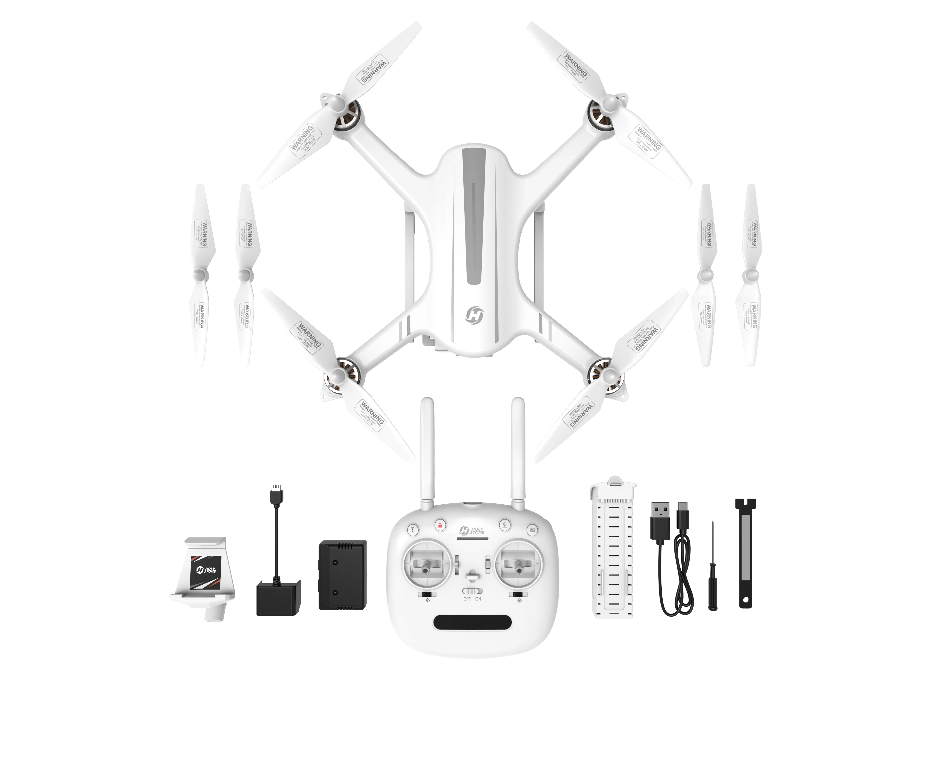 Holy Stone HS700 Радиоуправляемый Дрон gps бесщеточный мотор 5G 1080P FHD wifi FPV Drone 400M FPV gps RC вертолет Квадрокоптер