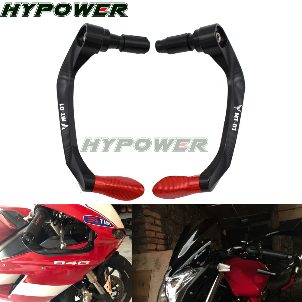 

For YAMAHA MT-01 2004-2009 2008 2007 2006 2005 mt01 Universal 7/8" 22mm Motorcycle Handlebar Brake Clutch Levers Protector Guard