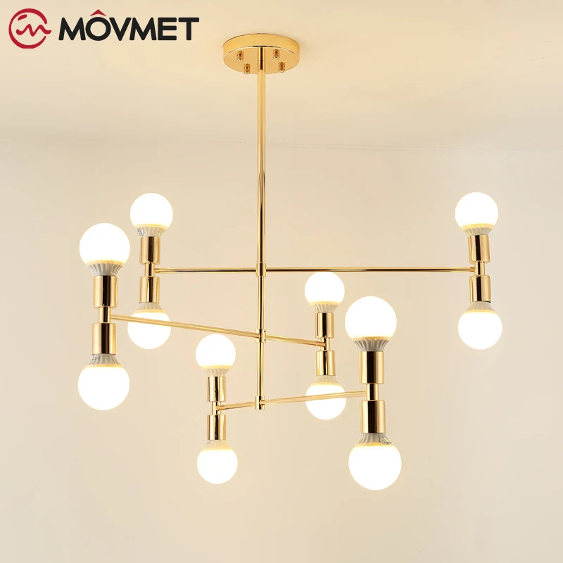 Современная линейная Потолочная люстра светильник вращающийся регулируемый