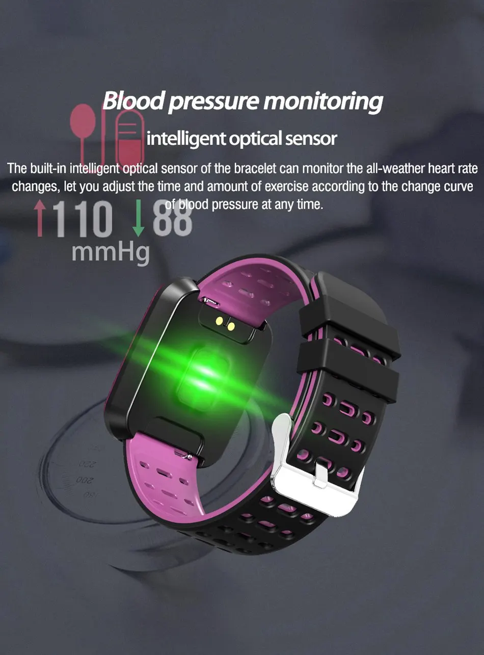 Bakeey N99 Smartwatch Для мужчин Для женщин 1,3 ips большой Экран пользовательские Интерфейс HR кровяное Давление Caller ID Дисплей Смарт-часы