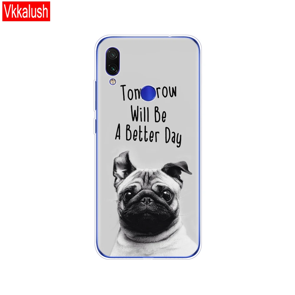 80018 Чехол для Xiaomi Redmi Note 7, силиконовый мягкий ТПУ с рисунком, чехол для Xiaomi Redmi Note 7 PRO, 6,3 дюймов, Fundas Coque Redmi Note7, чехлы - Цвет: 80018