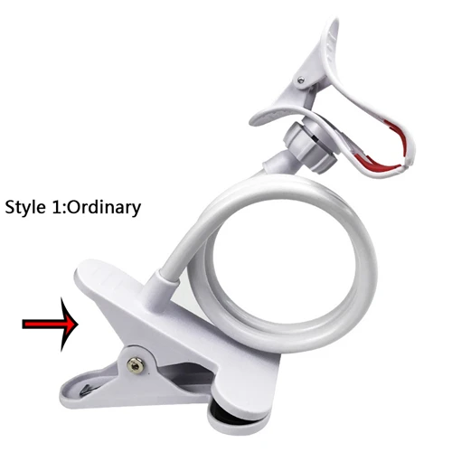 Style 1 White Настольный держатель для мобильного телефона, держатель для ленивой кровати 3,5-6 дюймов, подставка для телефона xiaomi, iphone, samsung, huawei, поддержка телефона - Цвет: Style 1 White