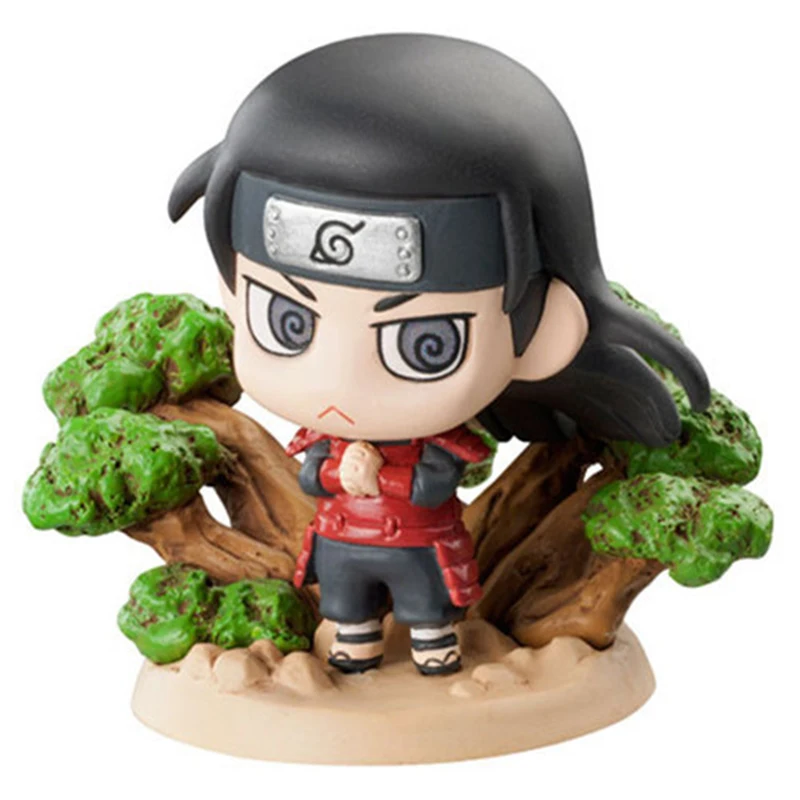 6 шт./компл. Q версии Наруто цифры японского аниме Uzumaki NARUTO Саске Мадара Хатаке