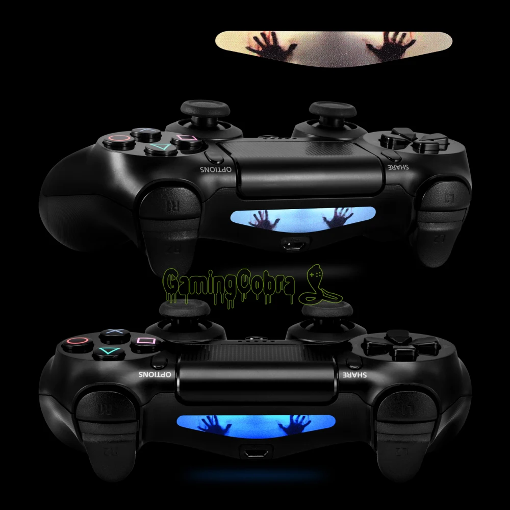 30 шт. Led Light Bar Виниловая наклейка для PS4 Pro тонкий игровой контроллер