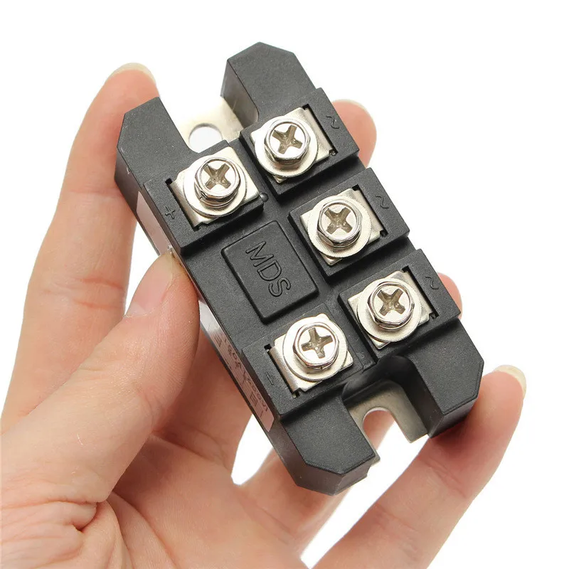 1 шт. MDS150A 3 фазный диодный мост выпрямитель 150A Amp 1600V медь 150 градусов Цельсия 80x40x33