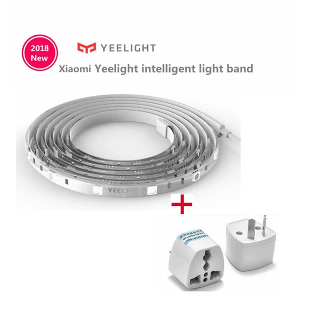 Add AU Plug Yee светильник RGB светодиодный 2 м светильник с умным управлением для Mi Home APP WiFi работает с Alexa Google Home Assistant 16 миллионов красочных - Цвет: Add AU Plug