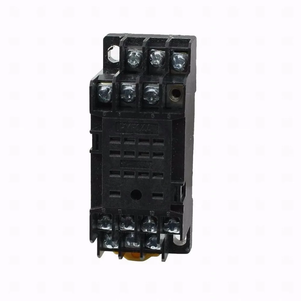 PYF14 Amp 14 контактный терминал основание релейного разъема черный для MY4NJ HH54P