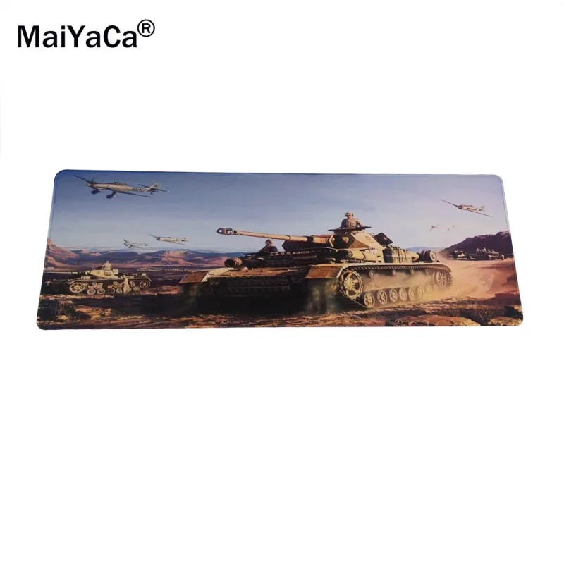 

MaiYaCa The World of Tanks 3 Gaming Mouse Pads Ultimate Natural Rubber Gamer 30x60/70/80/90cm Size Game Computer Desk Pad