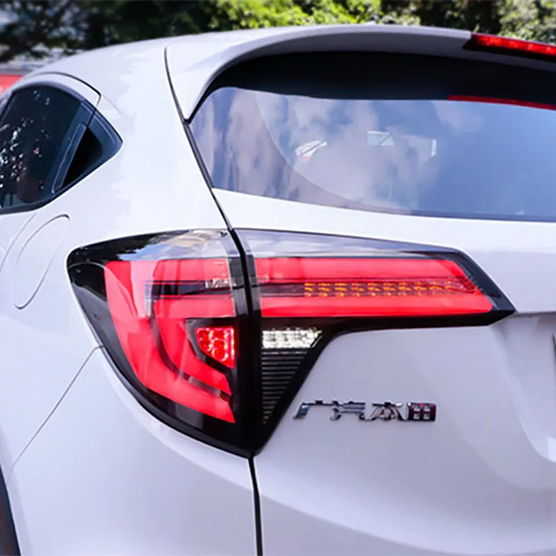2018 2019 задние фонари Carbo для Honda Vezel HRV фары DRL + тормоз сигнальная лампа|Фара авто в