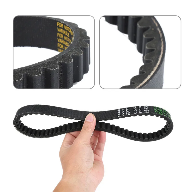 Портативный черный ремень для карт скутера GY6 49cc 50cc 669 18 30 передачи гоночного