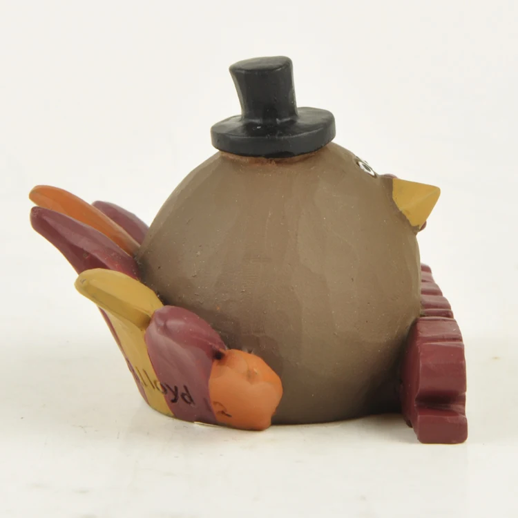 Фаршированные индейки милые животные миниатюрные украшения для дома аксессуары