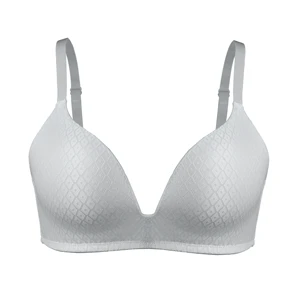 Серый Deruilady sexy bra Новые провода бесшовные бюстгальтеры для женский бюстгальтер пуш-ап бюстгальтер однотонного цвета Простой кружевной бюстгальтер удобный сексуальный лифчик бюстгалтер женское белье бра лифчик бралетт - Цвет: Серый