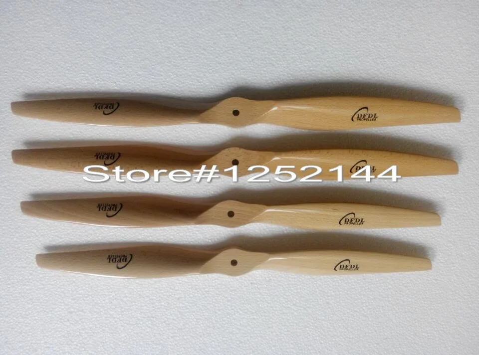 2 шт./лот DFDL 15X5/15x 6/15x 7/15x8 /15x10 CW CCW деревянный пропеллер для RC электрический самолет