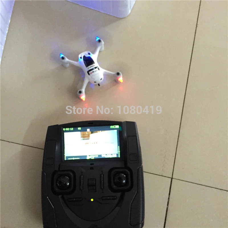 Получите дополнительный аккумулятор) Hubsan FPV X4 плюс H107D+ с 720 P HD Камера 6-axis Gyro RC Quadcopter RTF