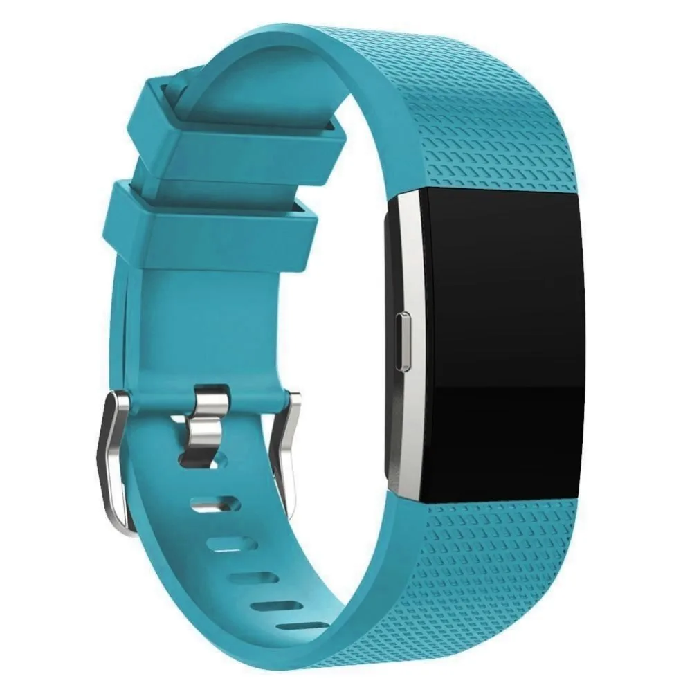 Мягкие сменный силиконовый ремень для FitBit Charge 2 сердечного ритма Смарт Браслет часы полосы