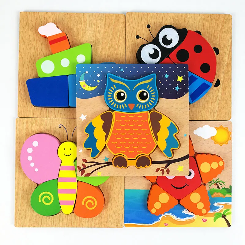 Детская 3D головоломка-животное | Игрушки и хобби