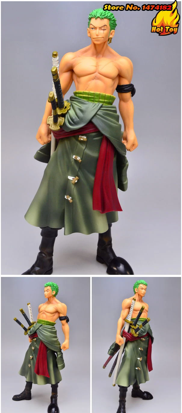 100% оригинальная Коллекционная Фигурка Banpresto Master Stars (MSP)-ророноа. Zoro SPECIAL VER. От One Piece