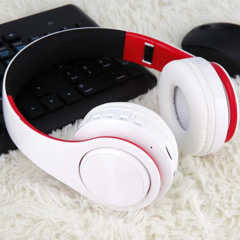 Новая Bluetooth гарнитура Наушники Беспроводные наушники с микрофоном Низкие басы